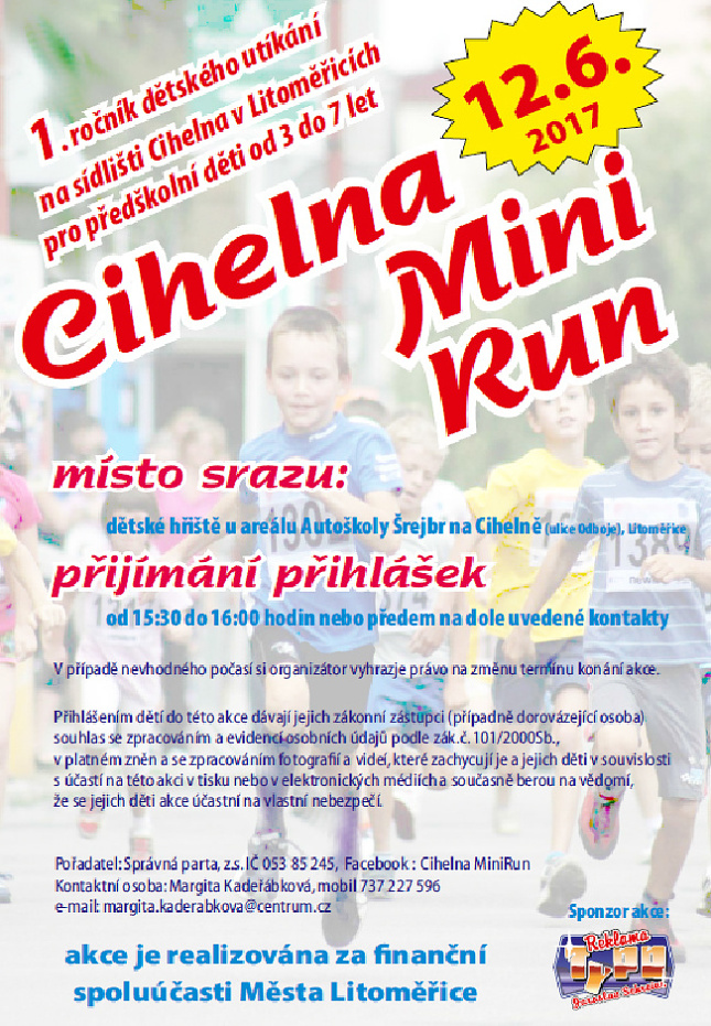 Cihelna mini run 2017